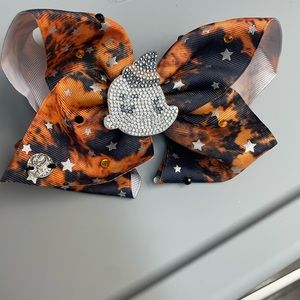 JOJO Tie dye Halloween jumbo bow